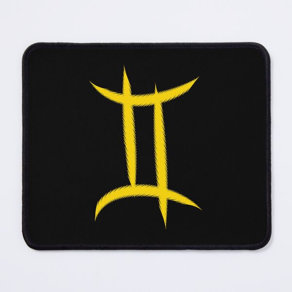 Item preview, Gold Gemini Twins Zodiac Symbol Design designed and sold by pattern-archive.