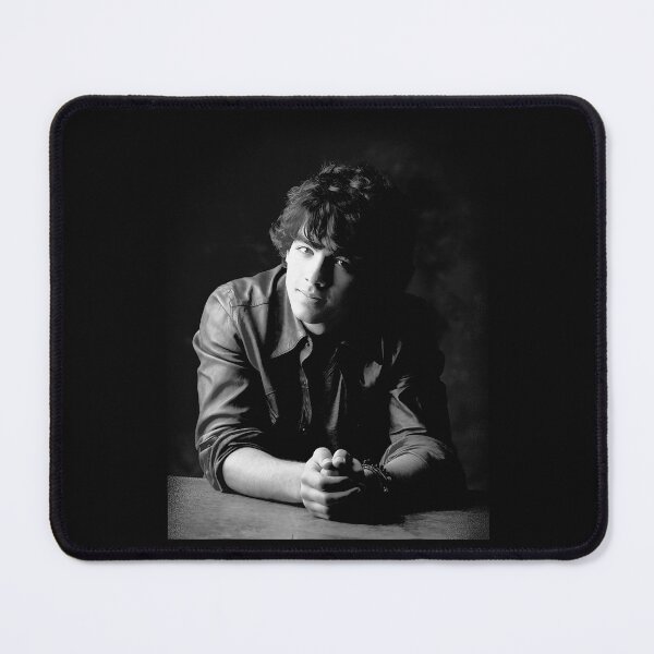Item preview, Shane Gray Camp Rock Black White Portrait designed and sold by khdmalakarak.