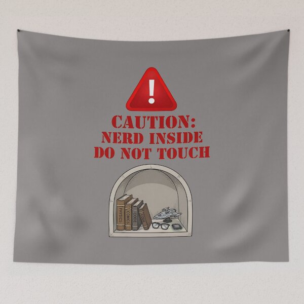 Item preview, Don't Cloth Me Warning Sign Tee-50 designed and sold by AliFischerbd.
