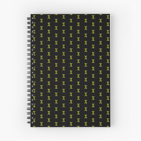 Item preview, Yellow Gemini Twins Zodiac Symbol Design designed and sold by pattern-archive.