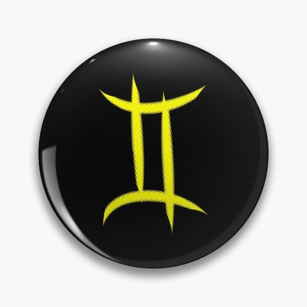 Item preview, Yellow Gemini Twins Zodiac Symbol Design designed and sold by pattern-archive.