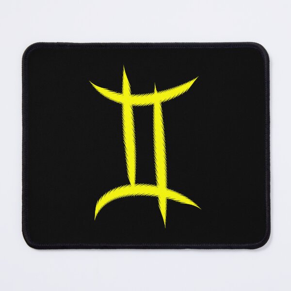 Item preview, Yellow Gemini Twins Zodiac Symbol Design designed and sold by pattern-archive.