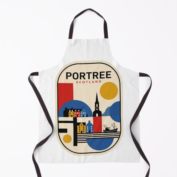 Item preview, Retro Portree Bauhaus Geometric Skyline designed and sold by k3rstman1.