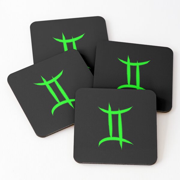 Item preview, Lime Gemini Twins Zodiac Symbol Design designed and sold by pattern-archive.