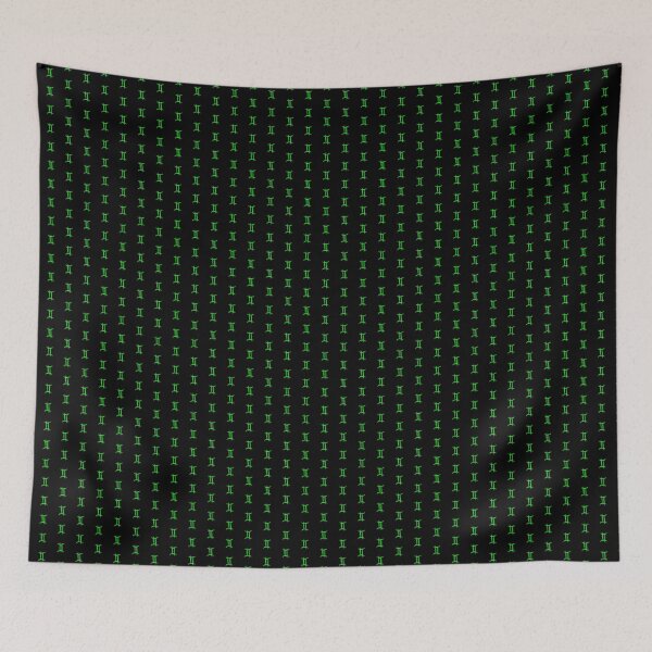 Item preview, Lime Gemini Twins Zodiac Symbol Design designed and sold by pattern-archive.