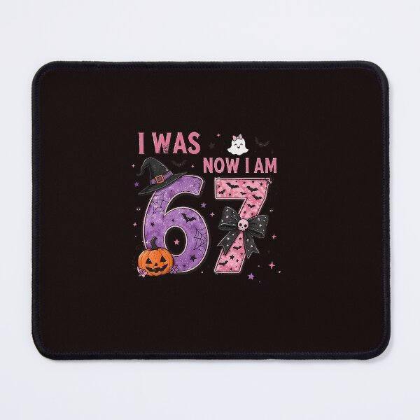 Item preview, I Was 6 Now I'm 7 Six Seven Halloween Birthday Girl designed and sold by ImeldaSparks.