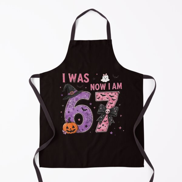 Item preview, I Was 6 Now I'm 7 Six Seven Halloween Birthday Girl designed and sold by ImeldaSparks.