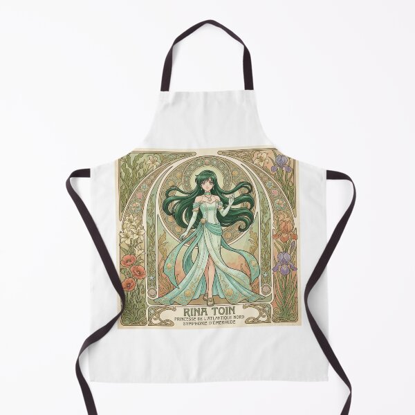 Item preview, Rina Toin in the style of Alphonse Mucha designed and sold by Solace Sparkles.