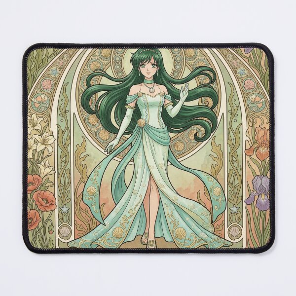 Item preview, Rina Toin in the style of Alphonse Mucha designed and sold by Solace Sparkles.