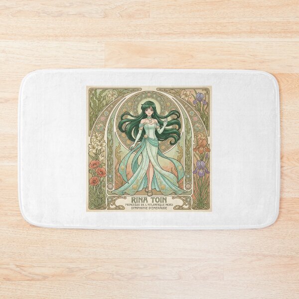 Item preview, Rina Toin in the style of Alphonse Mucha designed and sold by Solace Sparkles.