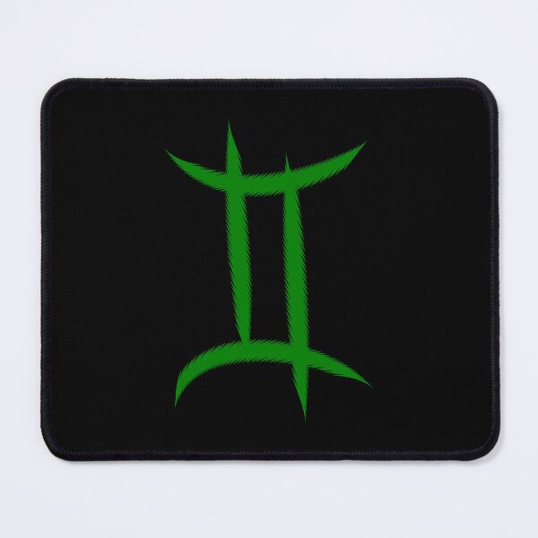 Item preview, Green Gemini Twins Zodiac Symbol Design designed and sold by pattern-archive.