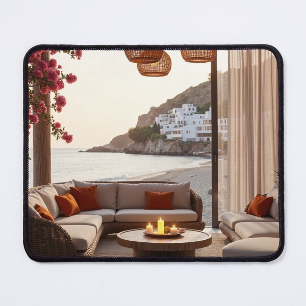 Item preview, Sunset Cove Lounge - Coastal Evening Retreat designed and sold by nhk999.