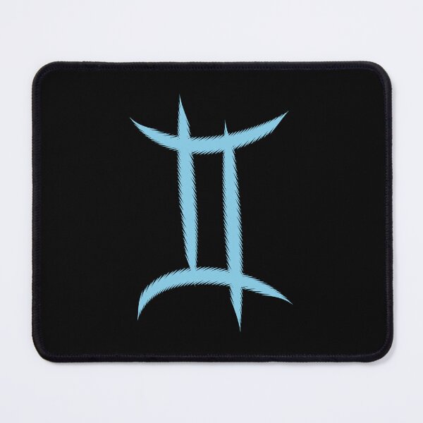 Item preview, Sky Blue Gemini Twins Zodiac Symbol Design designed and sold by pattern-archive.