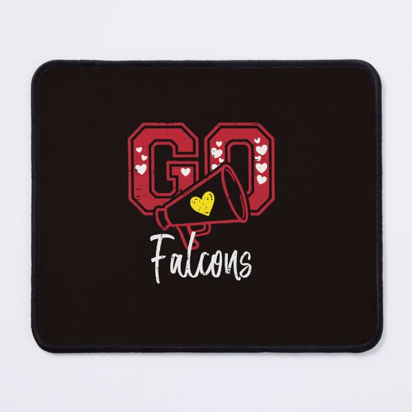Item preview, GO Falcons Heart Falcons Cheer Football Fans designed and sold by ImeldaSparks.