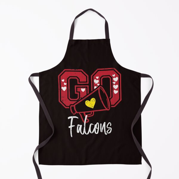 Item preview, GO Falcons Heart Falcons Cheer Football Fans designed and sold by ImeldaSparks.