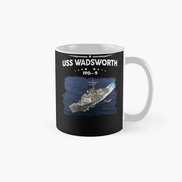Item preview, USS Wadsworth Navy Veteran Mens Gift Idea Husband, Dad, Grandpa, Papa designed and sold by Timeless Bond Designs.