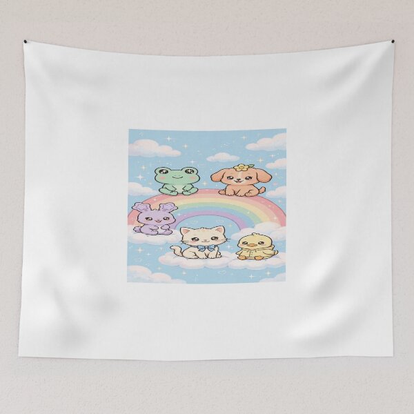 Item preview, Over the Rainbow Kawaii pets designed and sold by PirateDee.