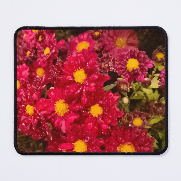 Item preview, Vibrant Bonnie Red Mum in Autumn designed and sold by HowlingArcanaWolf.