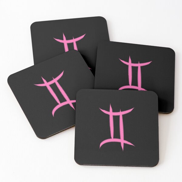Item preview, Pink Gemini Twins Zodiac Symbol Design designed and sold by pattern-archive.