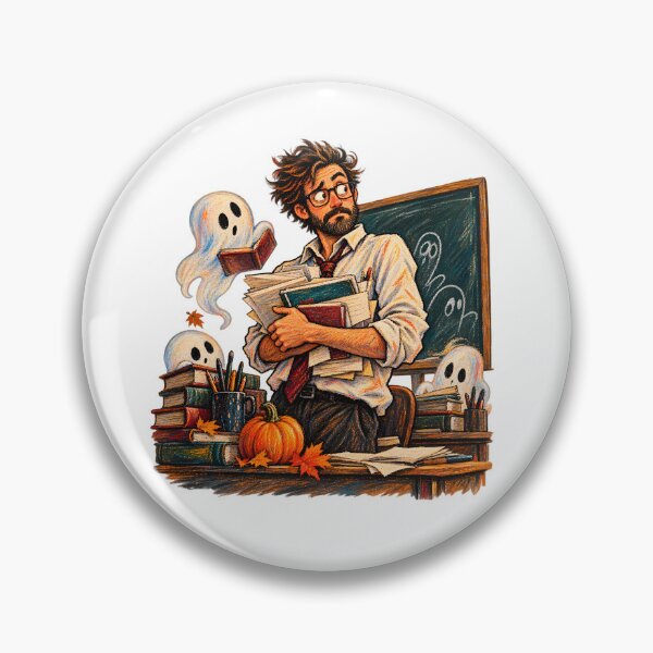 Item preview, Haunted Teacher designed and sold by TOMSZE.