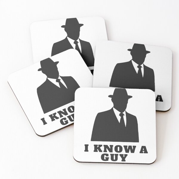 Item preview, I Know a Guy Card Funny Silhouette   designed and sold by HYPNK.