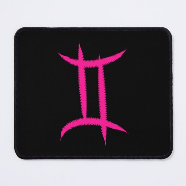 Item preview, Hot Pink Gemini Twins Zodiac Symbol Design designed and sold by pattern-archive.