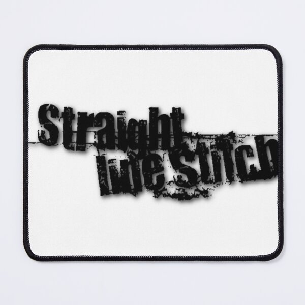 Item preview, Straight Line Stitch Band Rock - Black Version designed and sold by Vidaeaney.