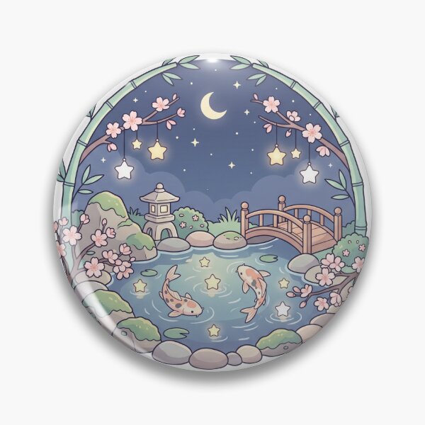 Item preview, A night in Japan with the koi fish designed and sold by SoraPetals.