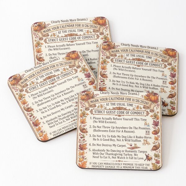 Item preview, Funny Thanksgiving Dinner Invitation designed and sold by LavIsInTheAir.