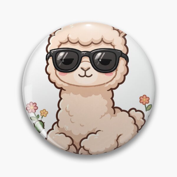 Item preview, No Drama Llama Funny Sunglasses designed and sold by The Oddball Supply Co..