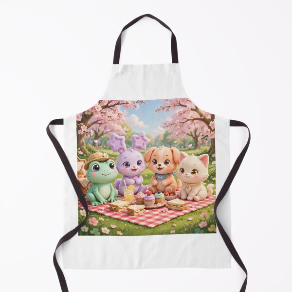 Item preview, Kawaii pets picnic  designed and sold by PirateDee.
