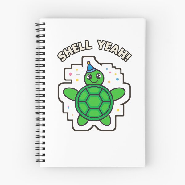 Item preview, Shell Yeah Party Turtle Sticker designed and sold by The Oakhaven Archive.