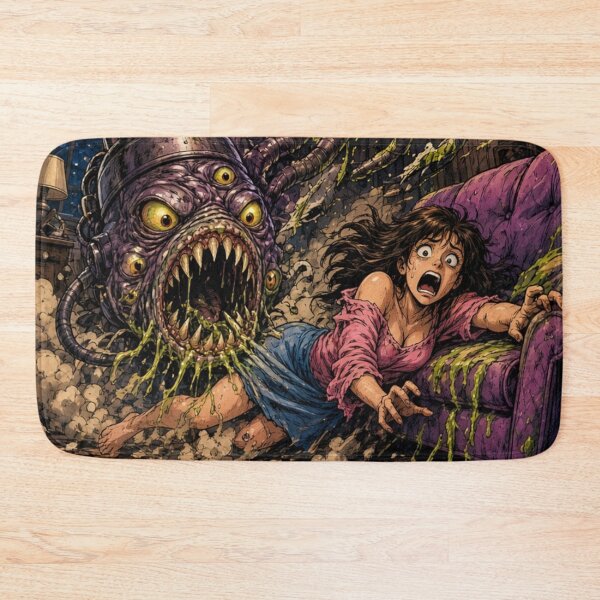 Item preview, Infernal Vacuum Cleaner Terror Retro Comic designed and sold by JonelleTshirts.