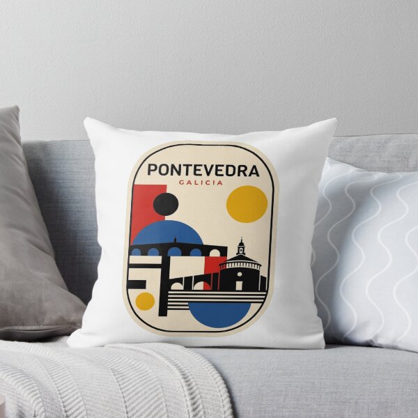 Item preview, Retro Pontevedra Bauhaus Geometric Skyline designed and sold by k3rstman1.