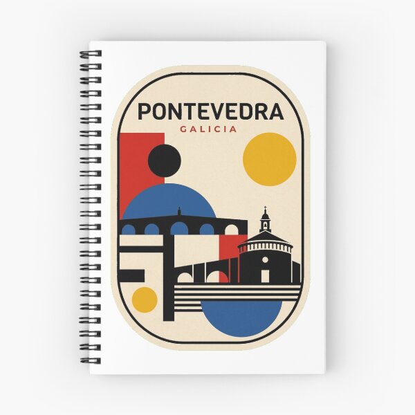 Item preview, Retro Pontevedra Bauhaus Geometric Skyline designed and sold by k3rstman1.