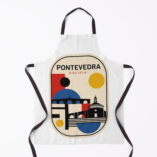 Item preview, Retro Pontevedra Bauhaus Geometric Skyline designed and sold by k3rstman1.