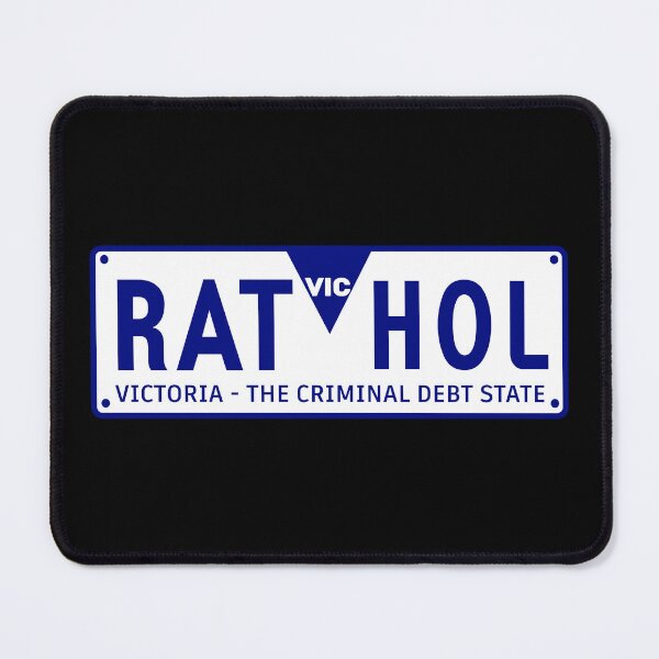 Item preview, VICTORIAN REGISTRATION - RAT HOL - NOVELTY SIGN - POLITICAL HUMOR designed and sold by AASparksDesigns.