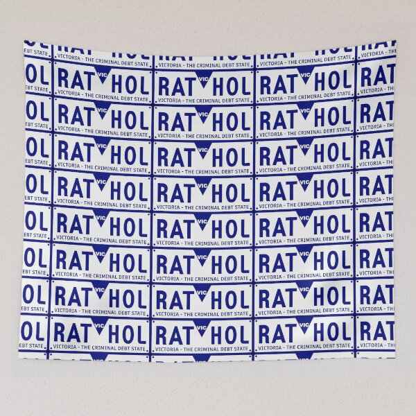 Item preview, VICTORIAN REGISTRATION - RAT HOL - NOVELTY SIGN - POLITICAL HUMOR designed and sold by AASparksDesigns.