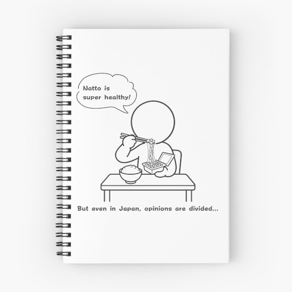 Item preview, Natto Fermented Soybeans Superfood - Japanese Foodie Culture Pictogram designed and sold by japan-picto.