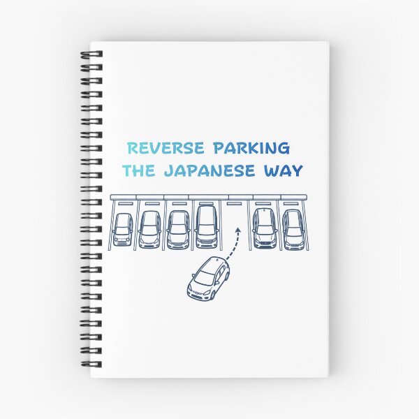 Item preview, Reverse Parking The Japanese Way - Car Culture & Safety Etiquette designed and sold by japan-picto.