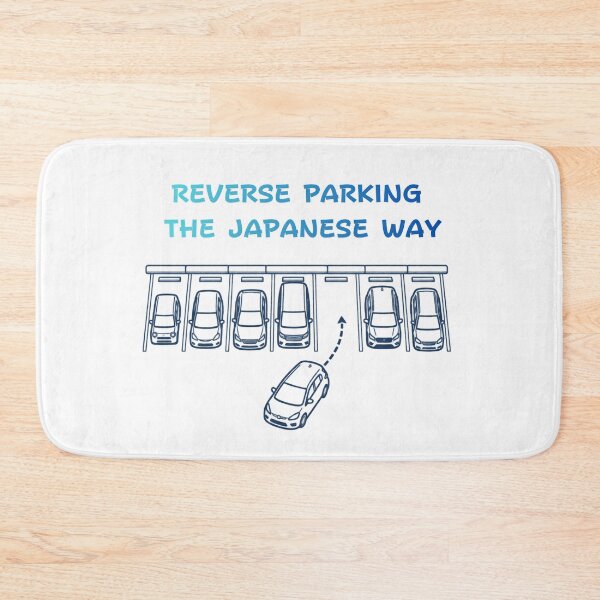 Item preview, Reverse Parking The Japanese Way - Car Culture & Safety Etiquette designed and sold by japan-picto.