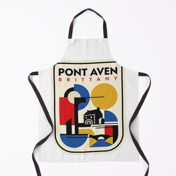 Item preview, Retro Pont Aven Bauhaus Geometric Skyline designed and sold by k3rstman1.