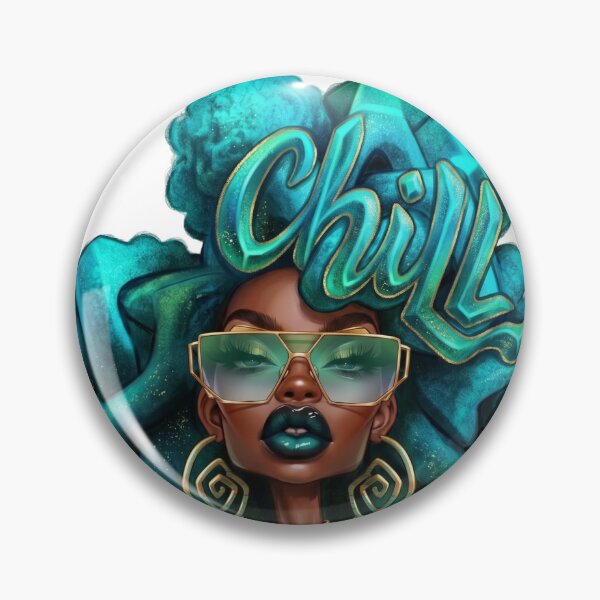 Item preview, Chill Blue Lady by Jo The Creative designed and sold by Underground Creations.