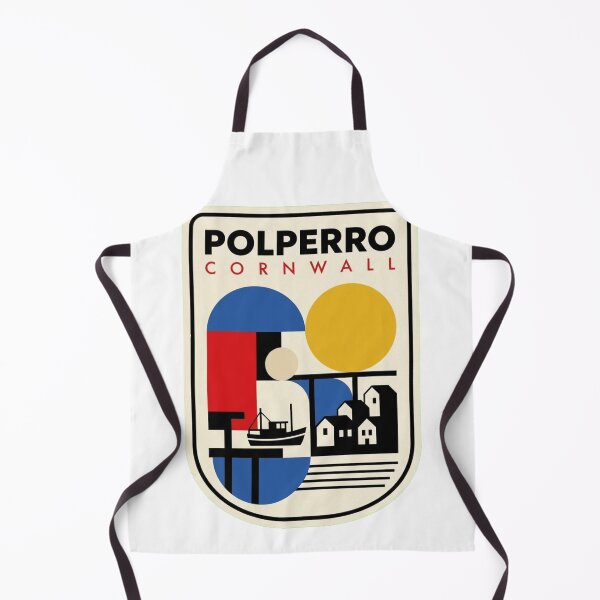 Item preview, Retro Polperro Bauhaus Geometric Skyline designed and sold by k3rstman1.