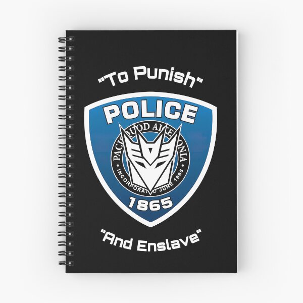 Item preview, Police Shield Insignia With Decepticon designed and sold by AgricanJodion.