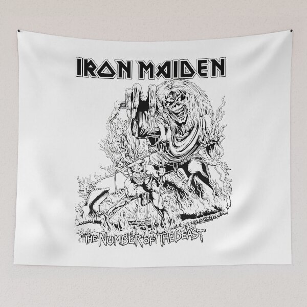 Item preview, Maiden Eddie The Number of the Beast designed and sold by Rafiqrafisqy.