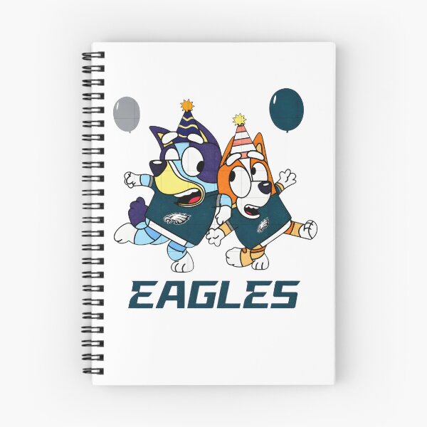 Item preview, Bluey Bingo Eagles Party Birthday Balloons designed and sold by Kleinpixel.