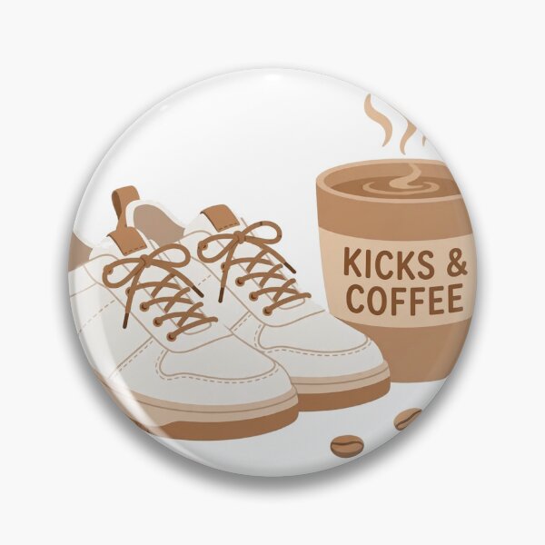 Item preview, Kicks and Coffee Sneaker Shirt designed and sold by DripyDesigns.