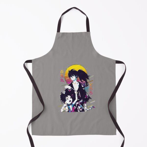 Item preview, Dororo Hyakkimaru Retro Sunset Anime T-Shirt-3 designed and sold by thomasschmidts.