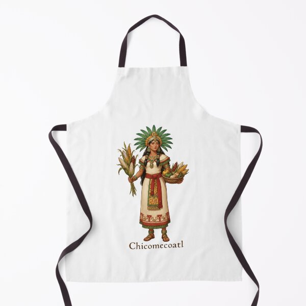Item preview, Chicomecoatl, the Mexica (Aztec) Goddess of Agriculture and Maize designed and sold by ArteTeoma.